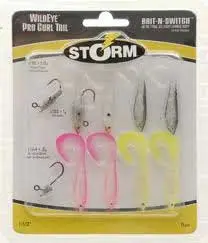 Storm WildEye Pro Curl Tail Kit – 1.5-inch Assorted Colors, 11-Piece Set