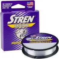 Stren Fluorescent Blue Monofilament Fishing Line – 17 lb Test, 100 Yard Spool
