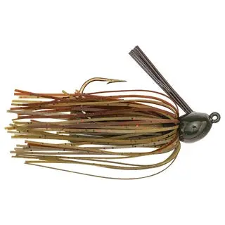 Strike King Bitsy Bug Spinnerbait – 1/4-Ounce Version in Green Pumpkin Color