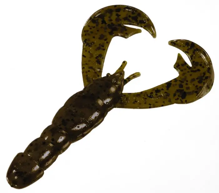 Strike King Rage Craw – 4-Inch Green Pumpkin (7-Pack)