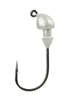 Strike King Squadron Swimbait Head – 0.5 oz, Pearl Finish (3-Pack)