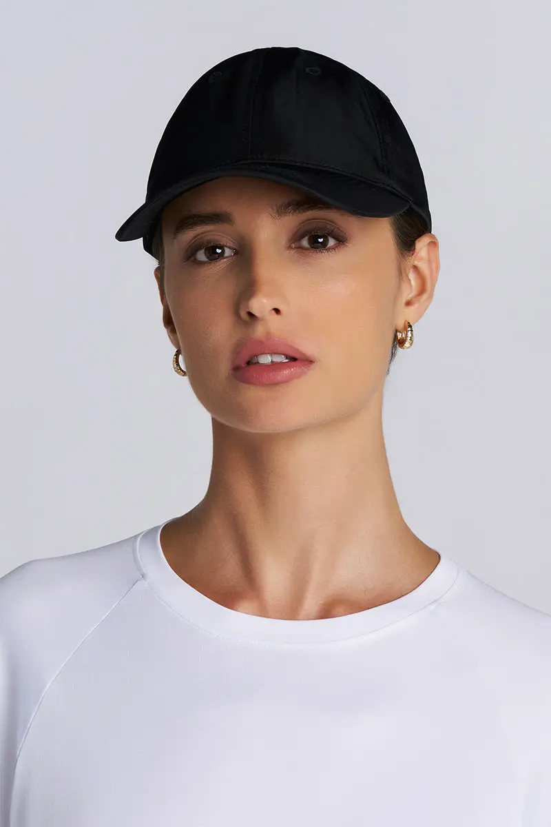 Suntect SunPro Cap – Black Breathable Performance Sun Hat