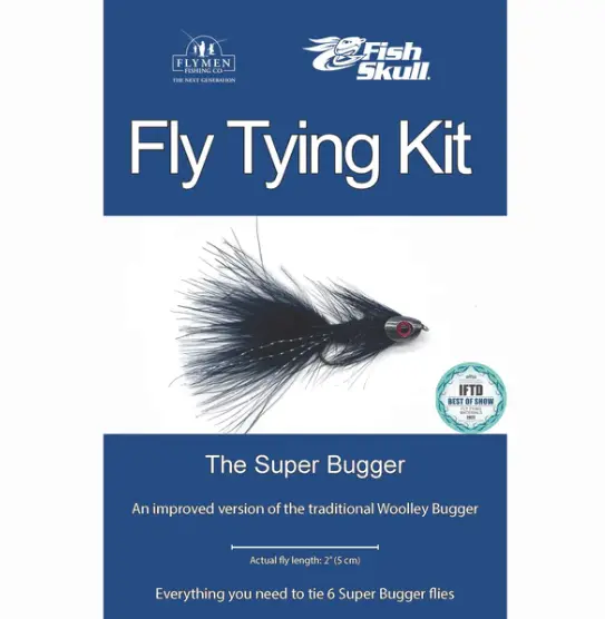 Super Bugger Fly Tying Kit – Enhanced Woolly Bugger Variation Bundle