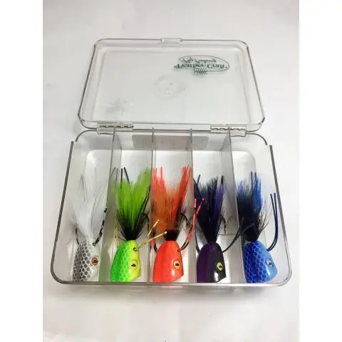 Surface Seducer Double Barrel Popper 2.0 Assortment for Topwater Fishing