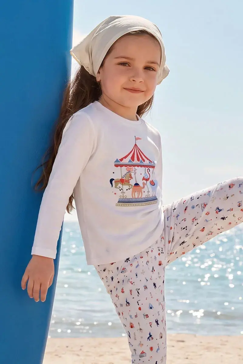 Toddler Coco Plum Graphic Tee – White Carousel