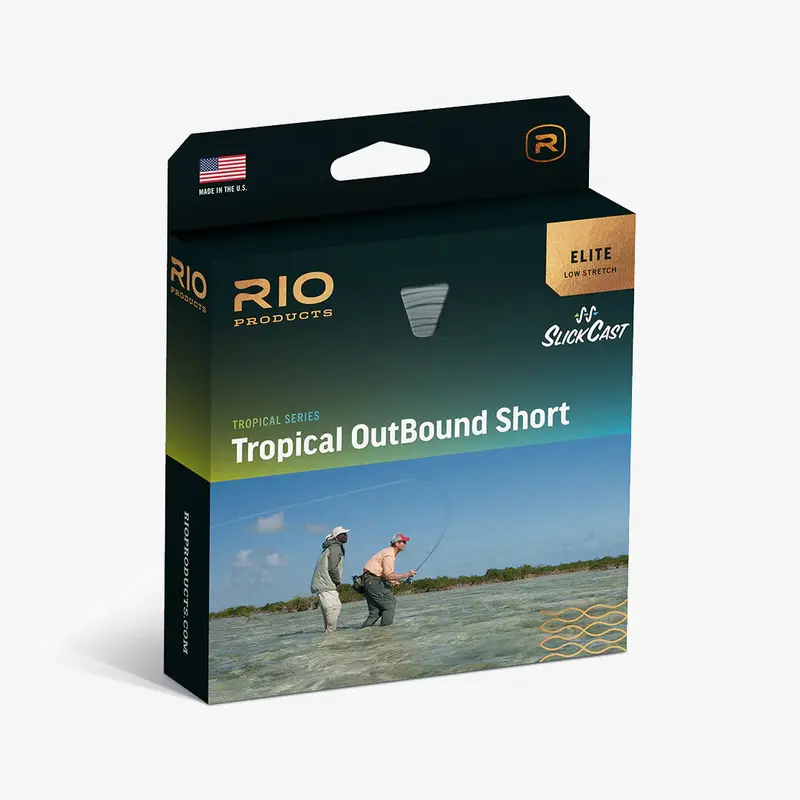 Tropical OutBound Short Fly Line – Tropical-Weight Shooting Head by Rio for Saltwater & Warmwater Species