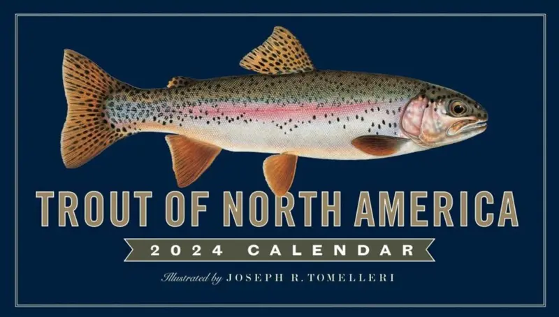 Trout of North America 2024 Wall Calendar