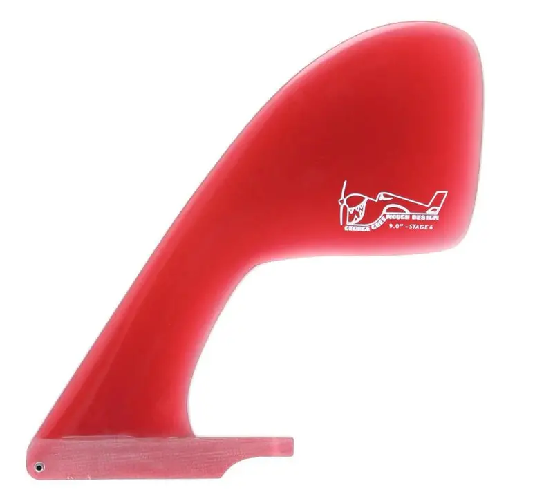 True Ames Greenough Stage-6 Fins – 8-Inch Red