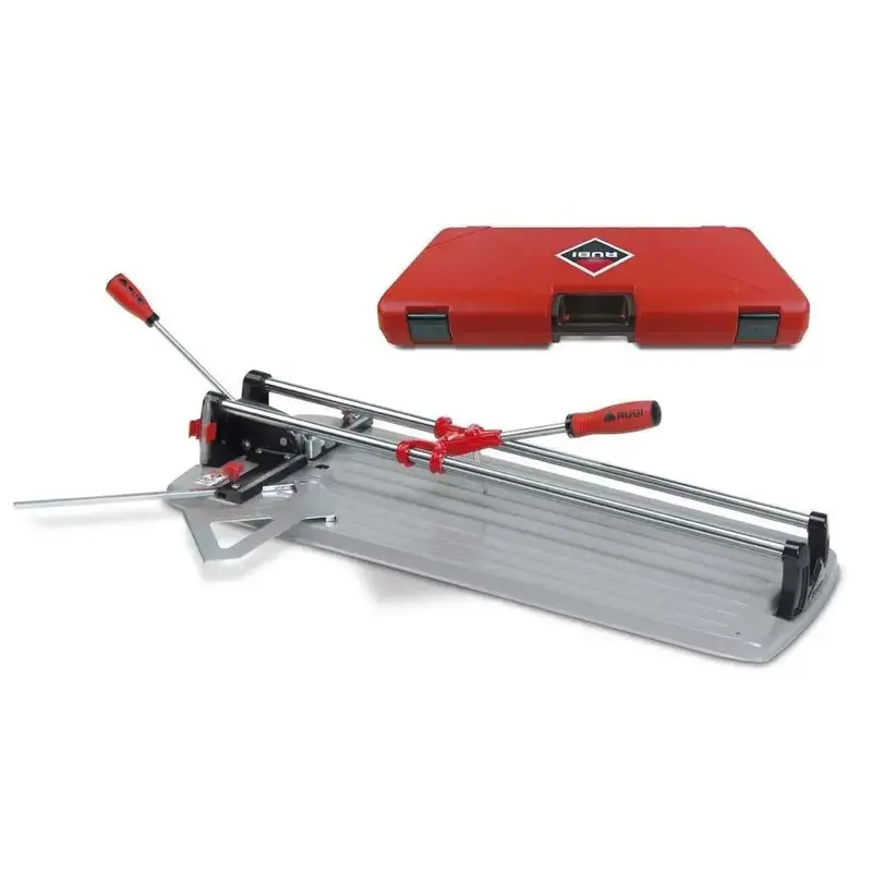 TS-75 Max Manual Tile Cutter – Heavy-Duty Grey Cutting Tool with Precision Guide