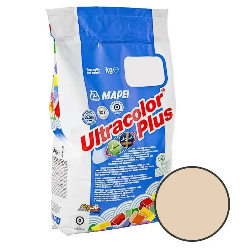 Ultracolour Plus Beige Grout (132) – Premium Flexible Tile Grouting Compound, 5kg