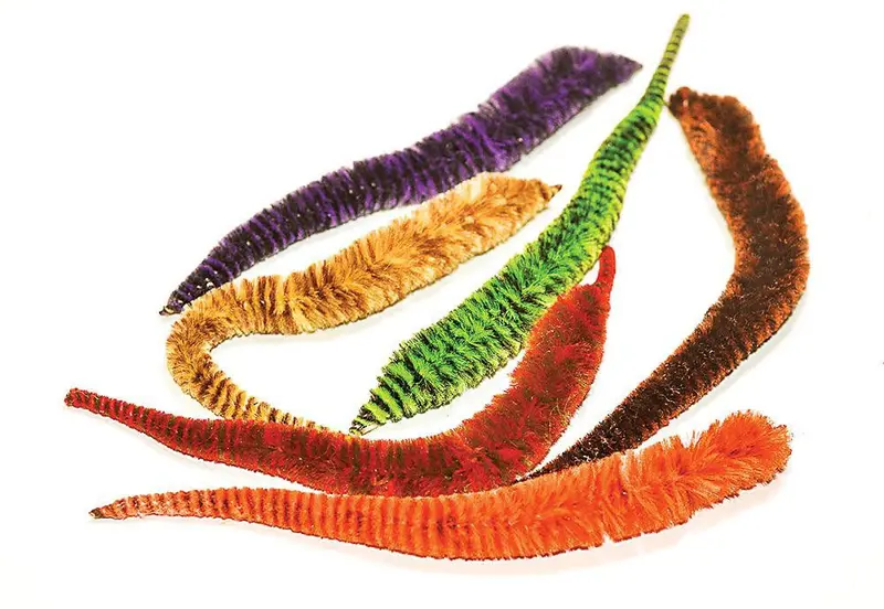 UV2 Variegated Mini Mangum Dragon Tails – Color-Shifting Chenille Strand