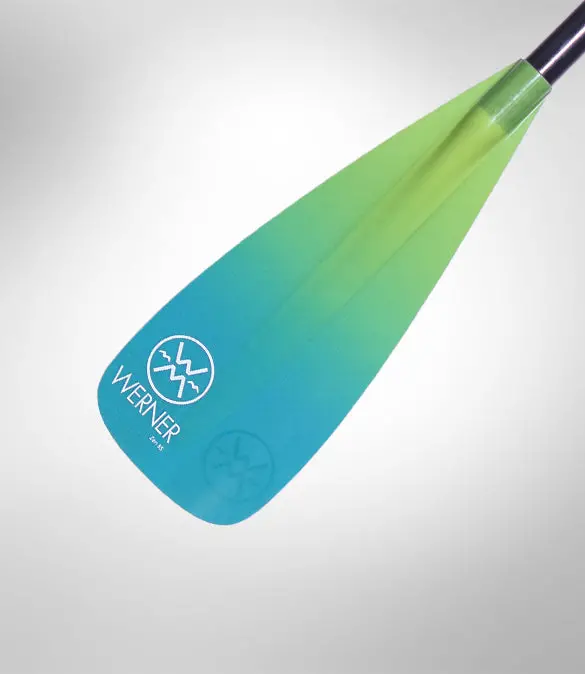 Werner Zen 85 Adjustable 2-Piece Kayak Paddle – Straight Small Shaft