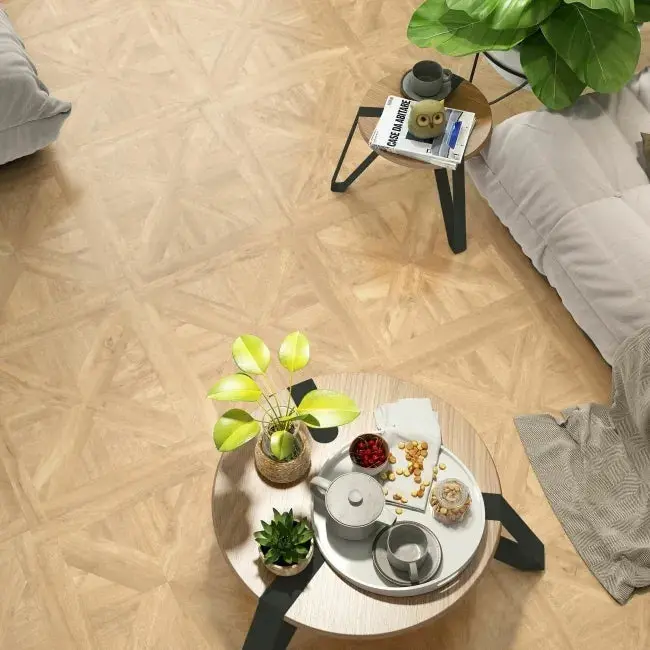 Westminster Parquet Amber Matt Wood Effect Floor Tile
