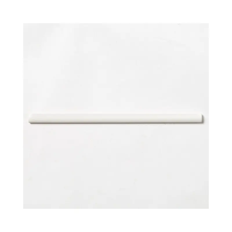 White Quarter Round Edge Tile – 30 x 1.5 mm