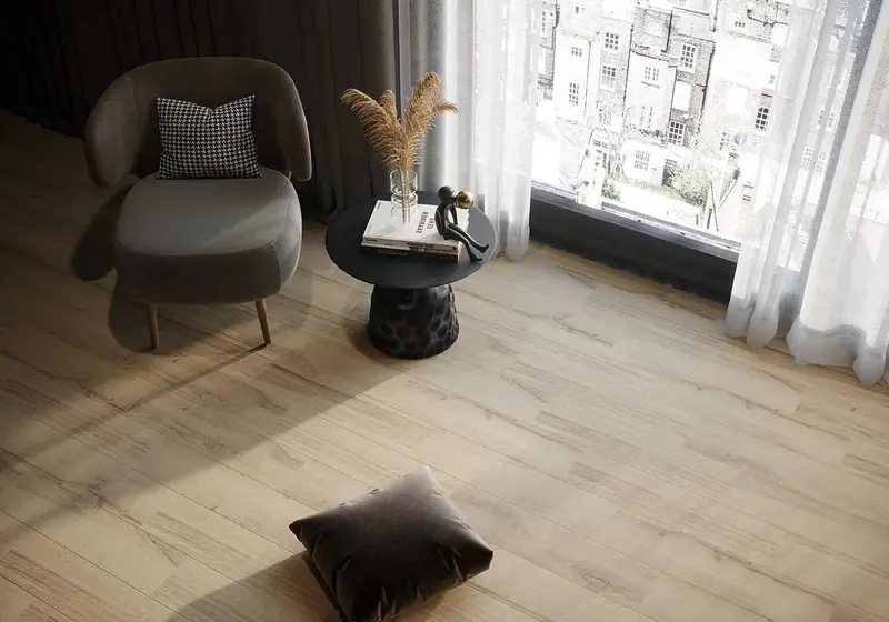 Wimbledon Birch Wood Effect Floor Tile – 15x60cm