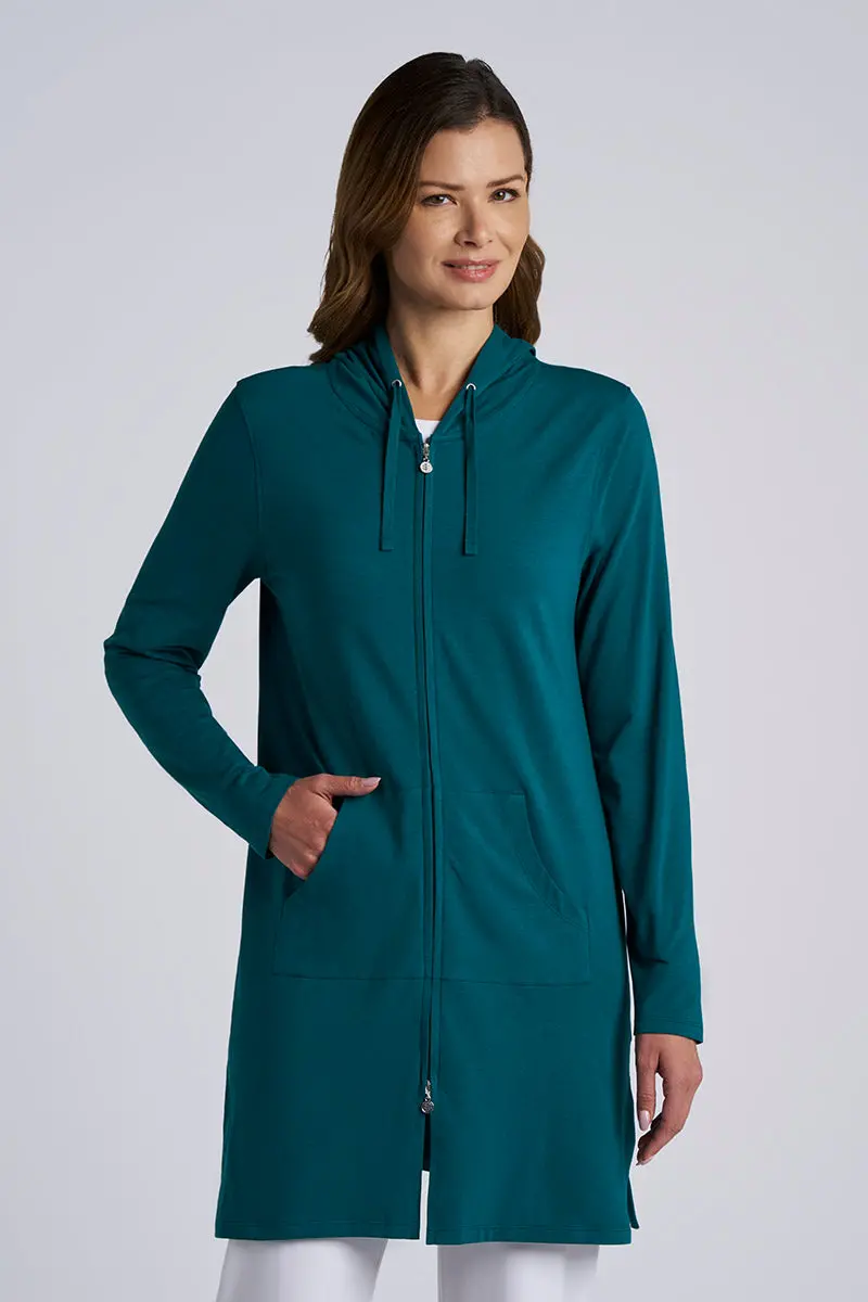 Women’s Cabana Relaxed-Fit Hoodie – Transformative Teal