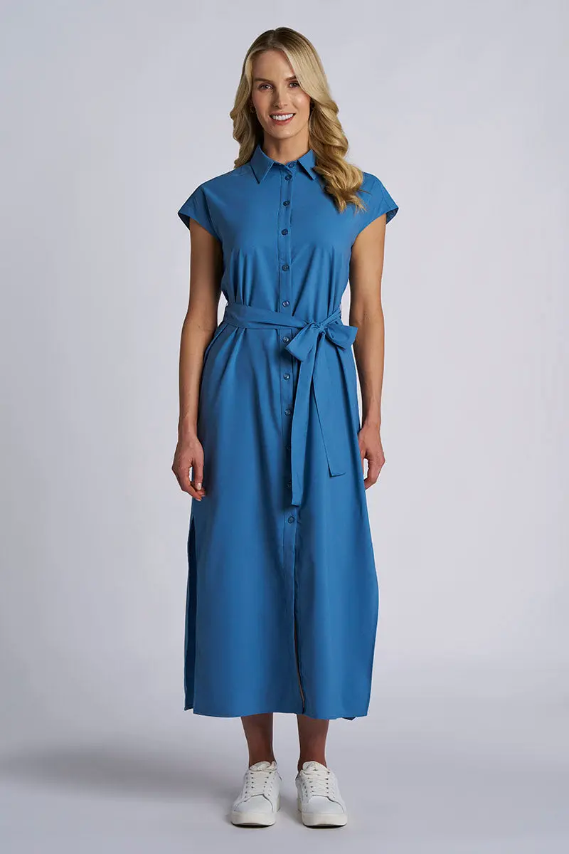 Women’s Espanola Way Midi Dress in Blue Dusk