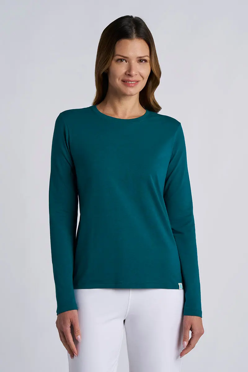 Women’s Morada Everyday Long Sleeve Tee – Transformative Teal
