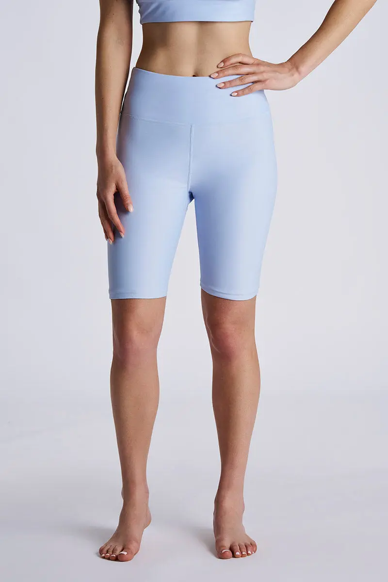 Women’s Ocean Sculpt High-Rise Swim Shorts – Periwinkle