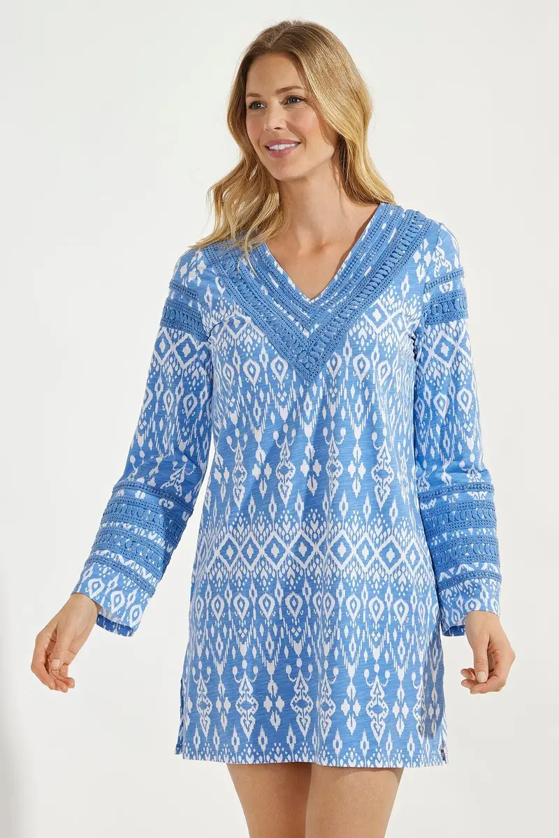 Women’s Samoa Bay Cover-Up – Flowy Beach-to-Street Layer