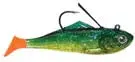 Yum Sweet Cheeks 5″ Fire Tiger Soft Swim Bait (3-Pack)