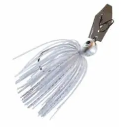 Z-MAN Chatterbait Jack Hammer 1/2 oz White Bladed Swim Jig